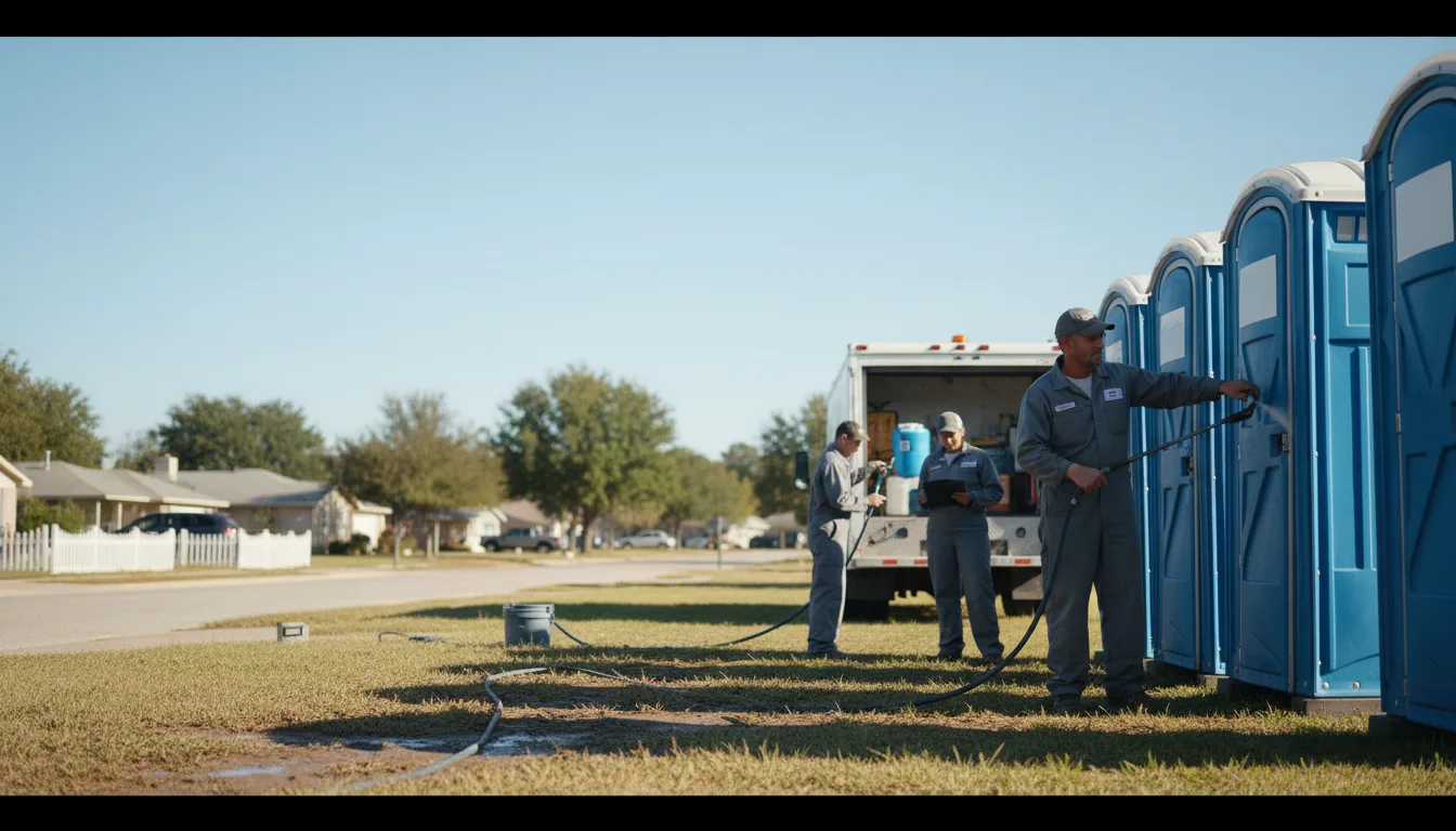 Long-Term Portable Toilet Rental in Welling, OK near me